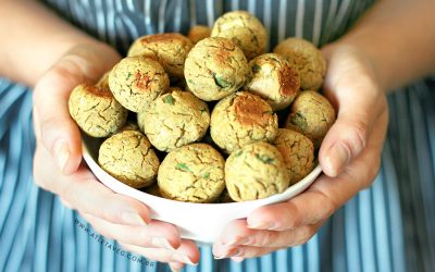 Bolinho de Falafel Assado