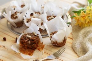 Muffin de Tangerina com Castanha de Pequi - Flor de Sal
