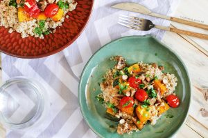 Quinoa com Legumes - Flor de Sal