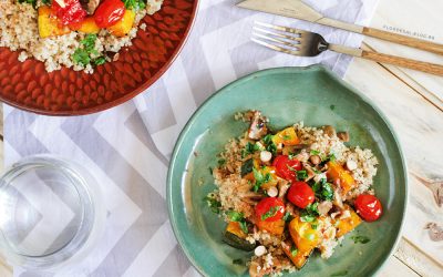 QUINOA COM LEGUMES – truques de preparo ;)