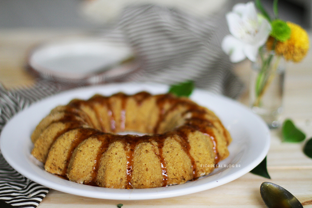 Bolo de Fubá Vegano Fofinho - Receita