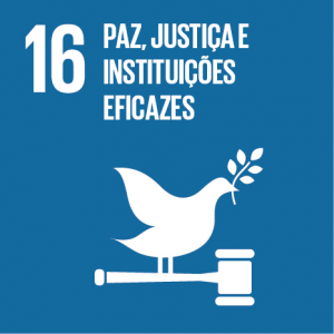 ODS 16 - Objetivos de Desenvolvimento Sustentável da ONU - Flor de Sal por Gabi Mahamud